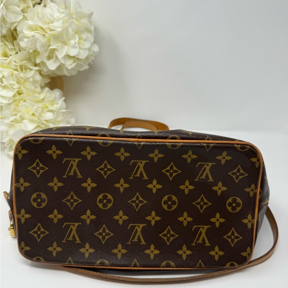 💯Authentic LOUIS VUITTON PALERMO PM MONOGRAM CANVAS SHOULDER BAG BROWN - Picture 6 of 11